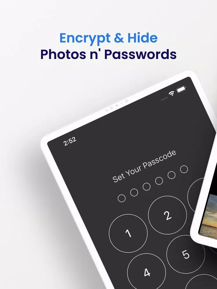 M Vault: Hide Photo & Password iPad 應用截圖