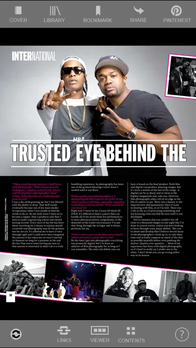 Capturas de tela do Hype Magazine HD