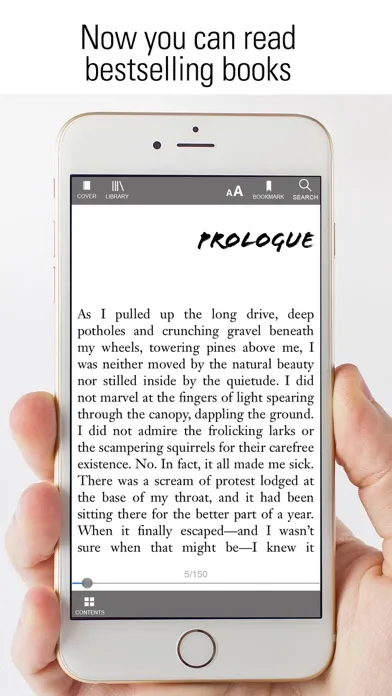 Tangkapan skrin Inflight Reader