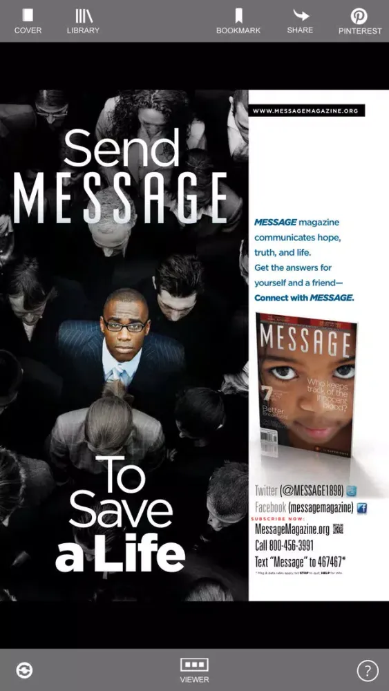 ภาพหน้าจอของ Message Magazine HD