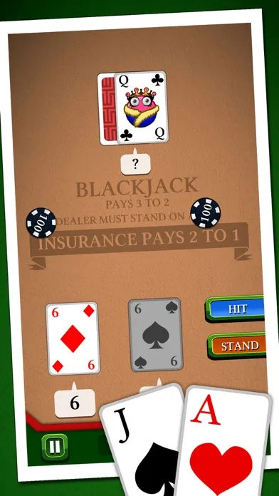 Ảnh chụp màn hình của Blackjack