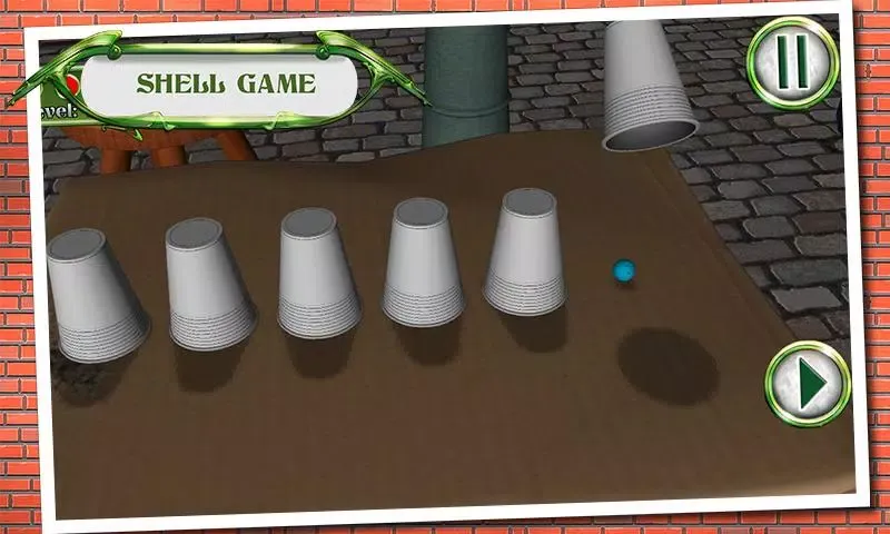 Captures d'écran de Shell Game