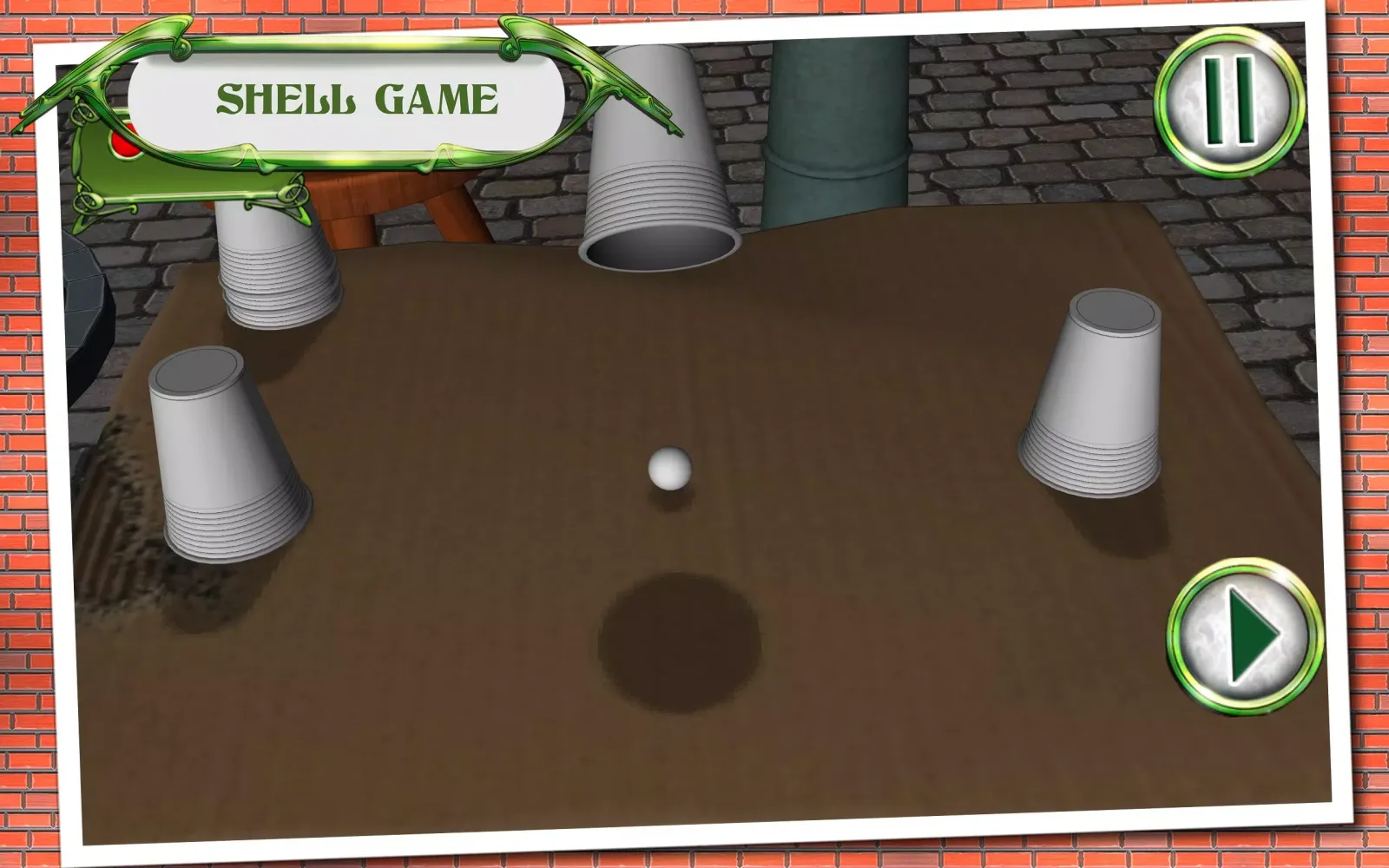 Captures d'écran de Shell Game