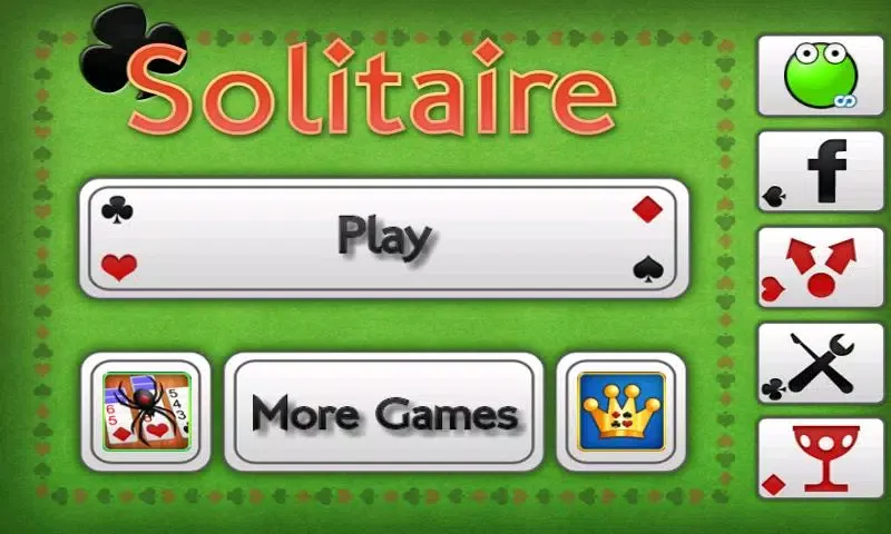 Tangkapan skrin Solitaire