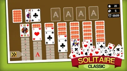Capturas de pantalla de Solitaire Classic.
