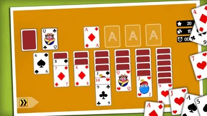 Capturas de pantalla de Solitaire Classic.