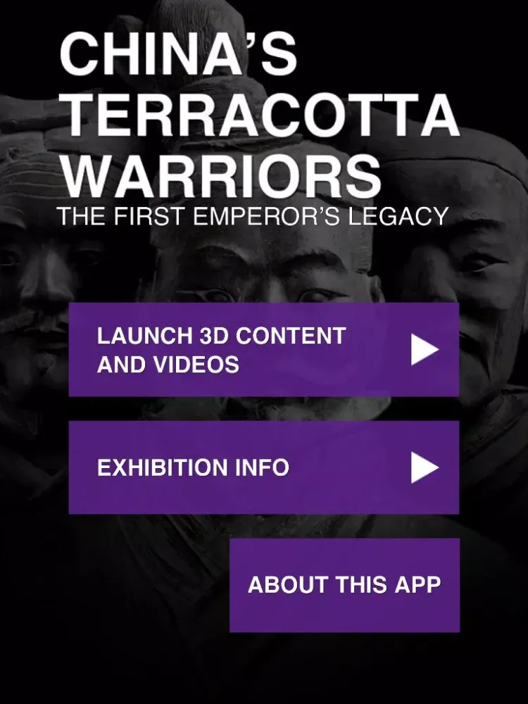 Capturas de tela do AAM: China’s Terracotta Warriors iPad 