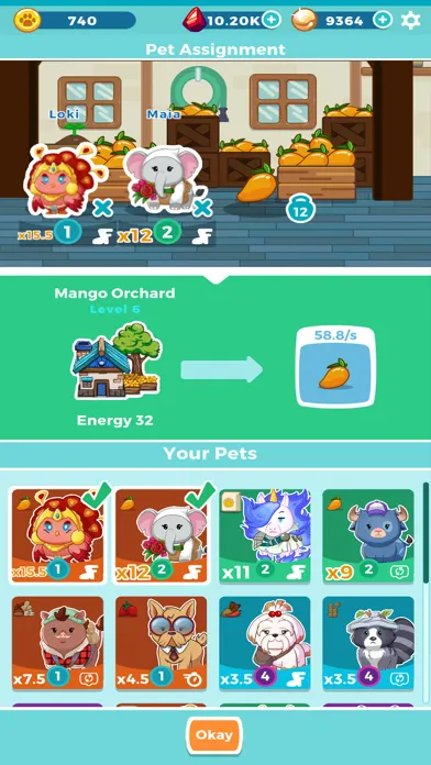 Idle Pet Paradise應用截圖