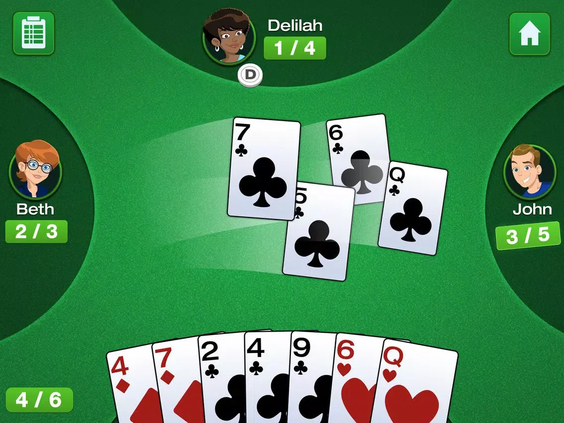 Simple Whiz Spades - Card Game iPad  Screenshots