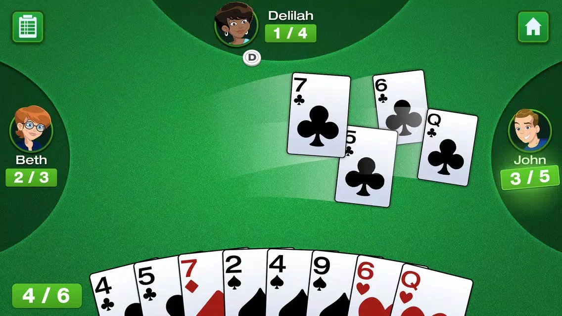 Simple Whiz Spades - Card Game Screenshots