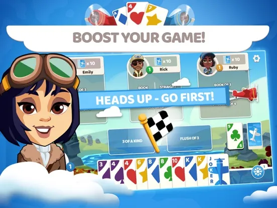 Скриншоты Passport Rummy - Card Game iPad 