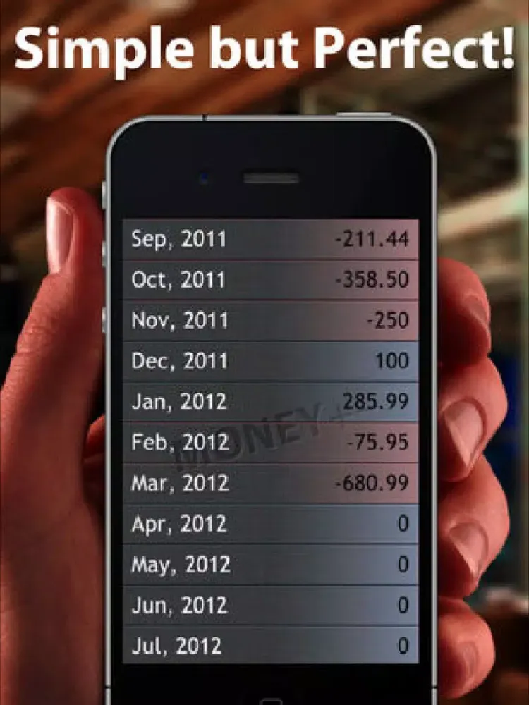 تصاویر M-Story (iCloud Money History) iPad 