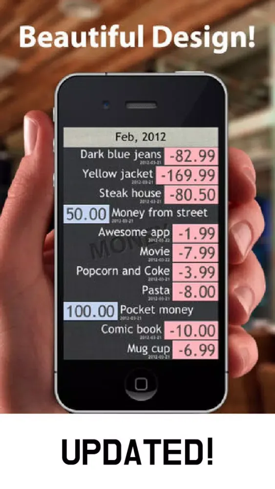 تصاویر M-Story (iCloud Money History)