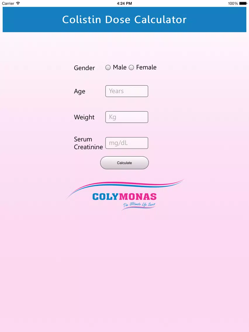 Coly ICU iPad  स्क्रीनशॉट