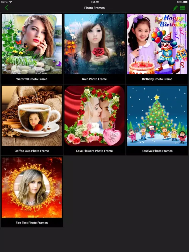 Tangkapan layar Digitize Pictures iPad 