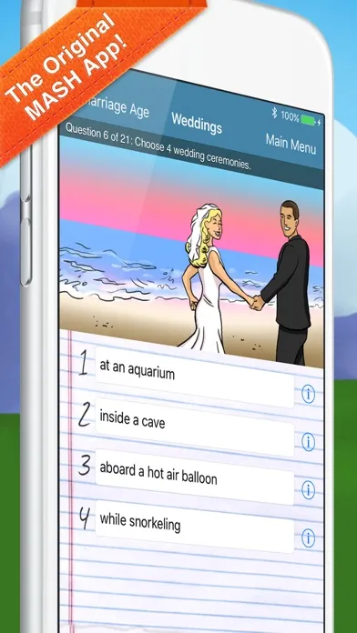 MASH سکرین شاٹس