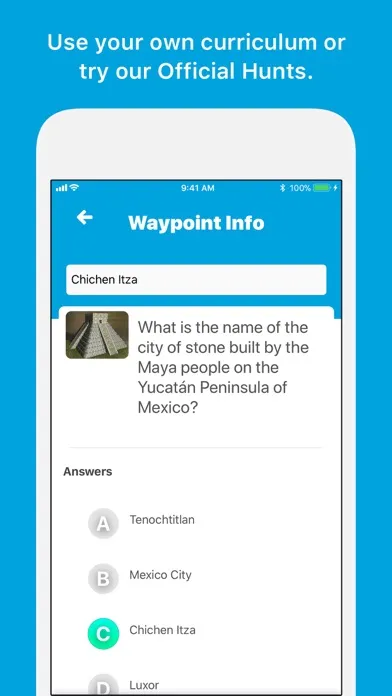 Waypoint EDU スクリーンショット