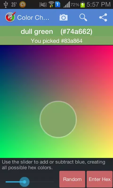 Скриншоты Color Picker