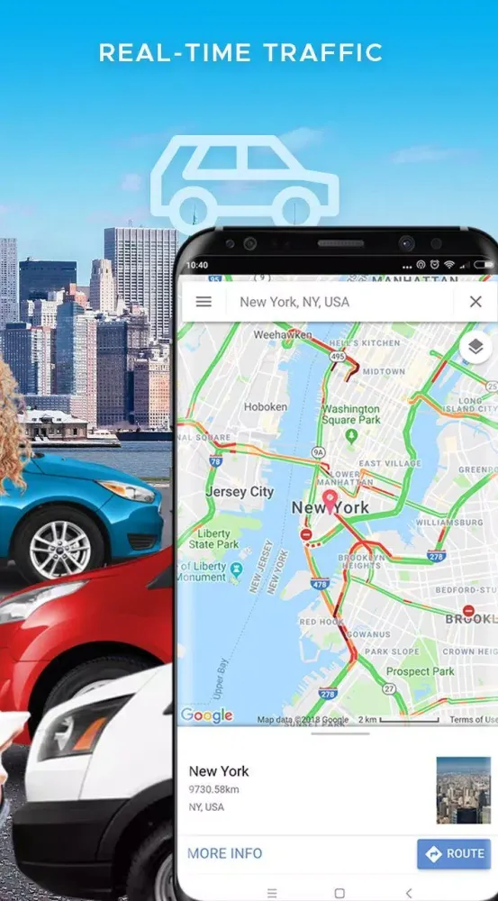 Maps and Navigation应用截图