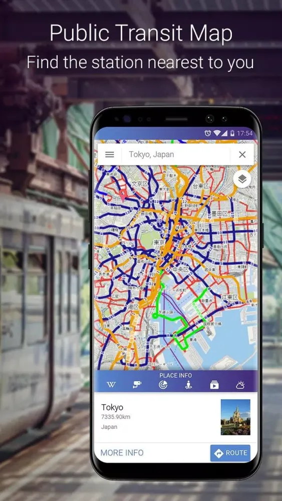 Maps and Navigation应用截图