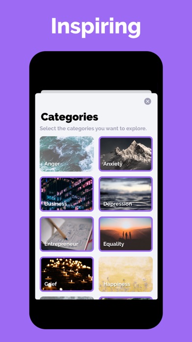 Great - Motivation app Screenshots