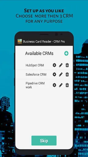 Business Card Reader - CRM Pro Ekran Görüntüleri