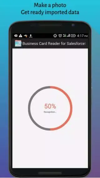تصاویر Business Card Reader for SalesforceIQ CRM