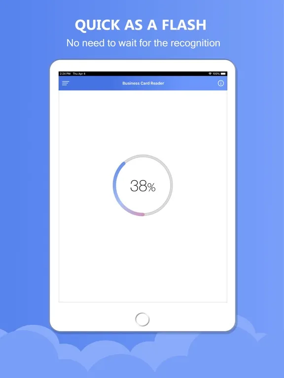 Business Card Reader 4 GSheets iPad 應用截圖