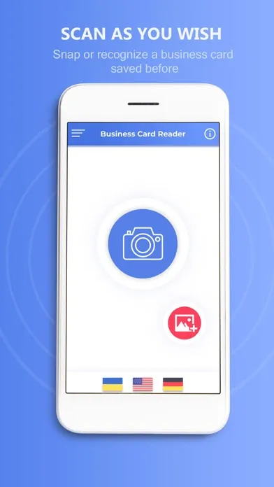Business Card Reader 4 GSheets應用截圖