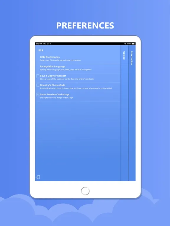 Pipedrive CRM BizCard Scanner iPad 應用截圖