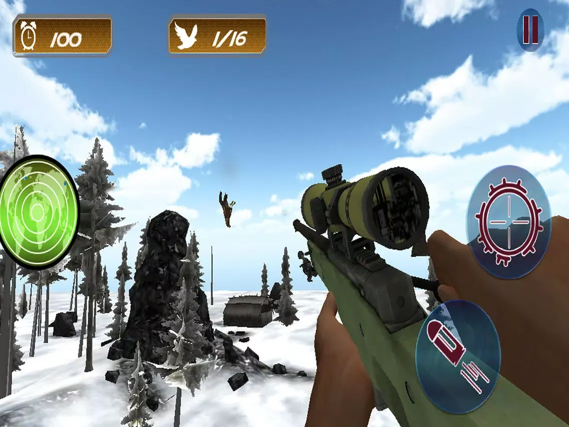 ภาพหน้าจอของ Awesome Birds Hunting iPad 