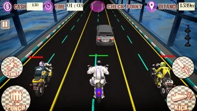 Capturas de pantalla de Bike & Car Fight Race 2017