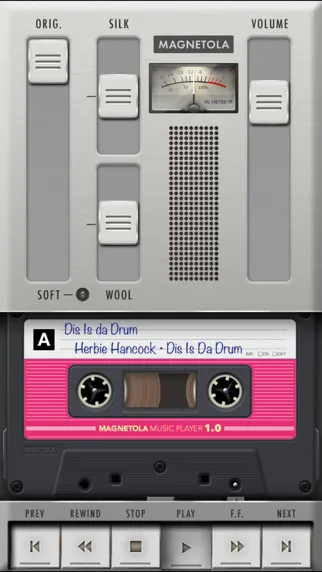 Ảnh chụp màn hình của Magnetola - Vintage Cassette Player with Sound Softener