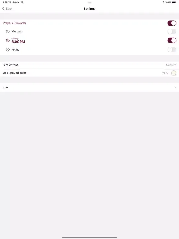 تصاویر Lenten Magnificat 2024 iPad 