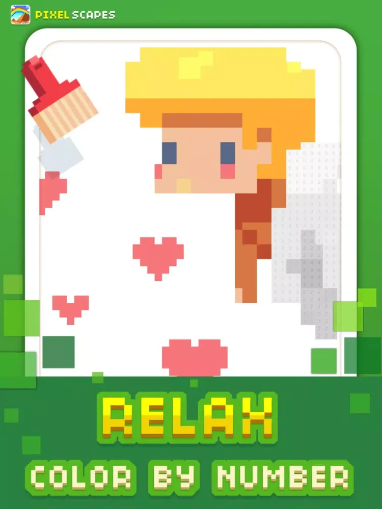 Скриншоты Pixelscape - Color by Number iPad 