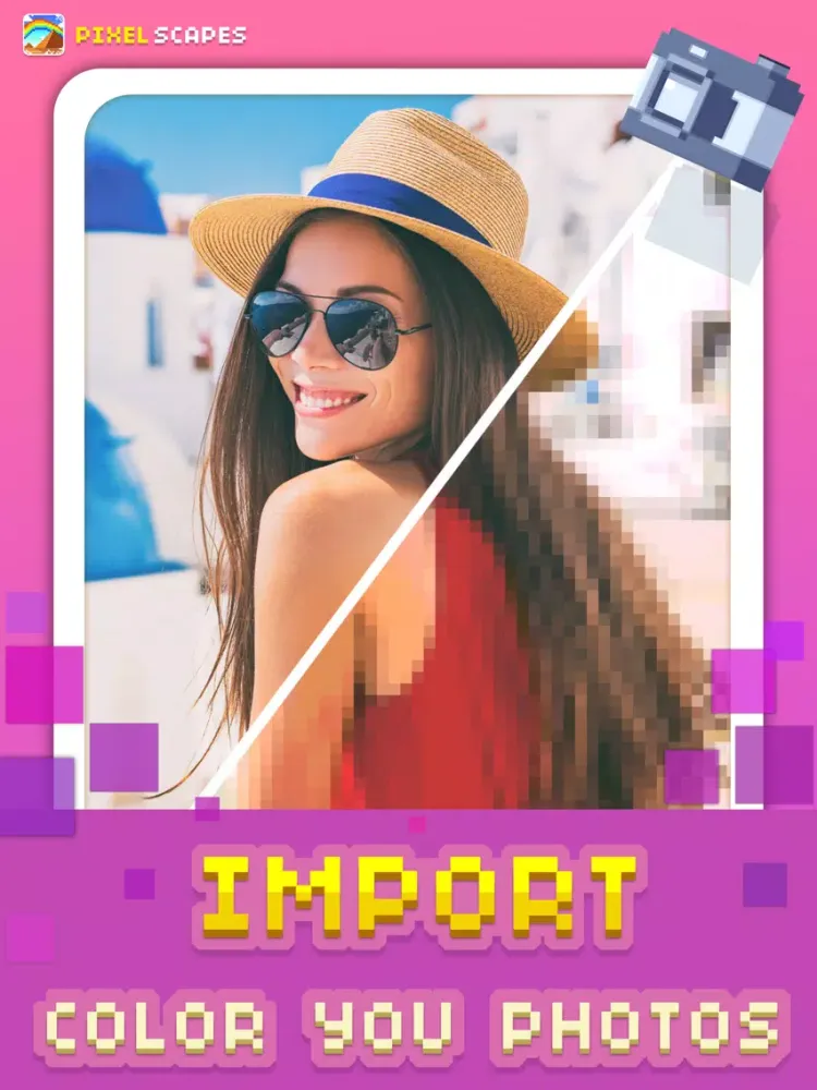 Скриншоты Pixelscape - Color by Number iPad 