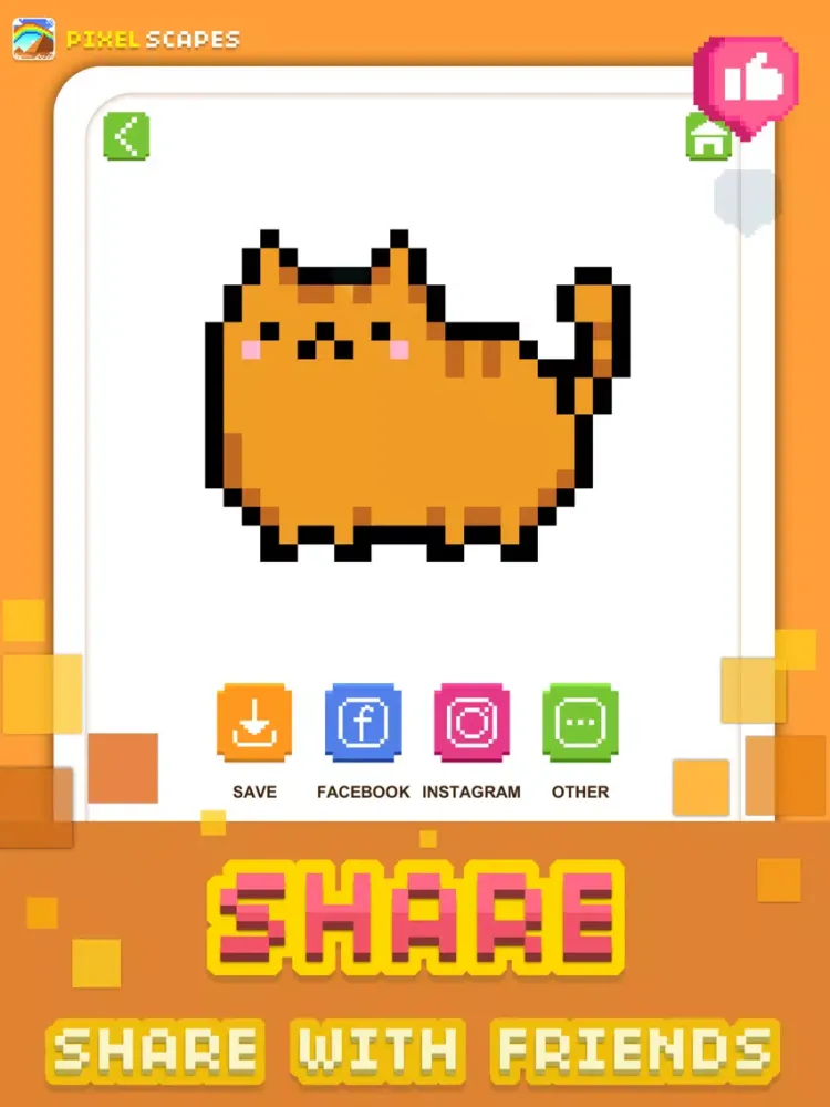 Скриншоты Pixelscape - Color by Number iPad 