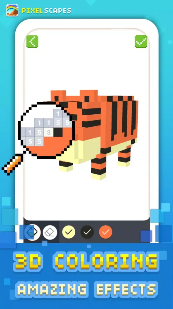 Скриншоты Pixelscape - Color by Number