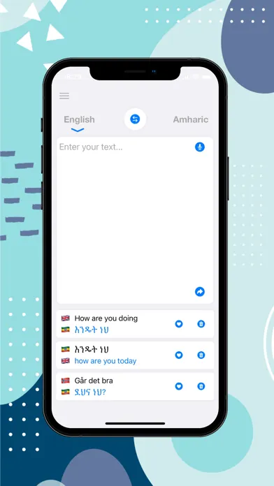 Best Amharic Translator স্ক্রিনশট