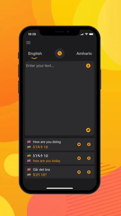 Best Amharic Translator স্ক্রিনশট