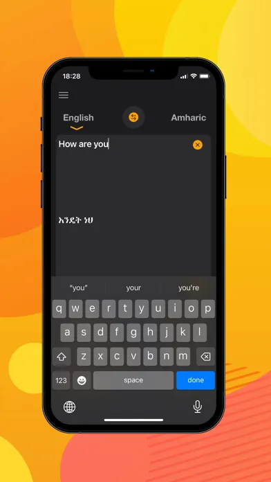 Best Amharic Translator স্ক্রিনশট