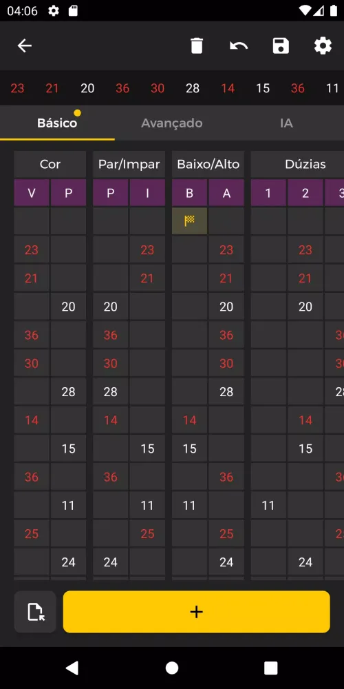 Capturas de pantalla de Roulette Analysis/Strategies
