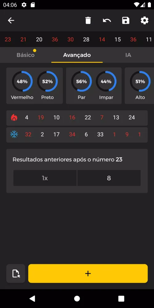 Capturas de pantalla de Roulette Analysis/Strategies