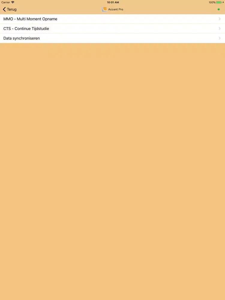 Accent Pro iPad 应用截图