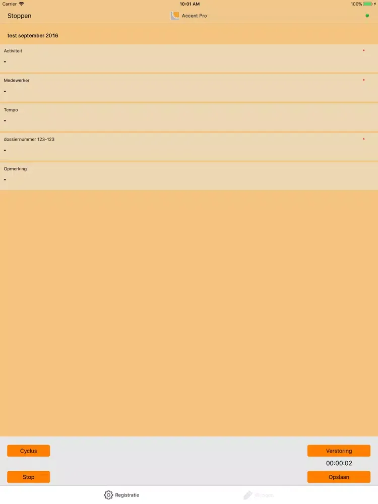 Accent Pro iPad 应用截图