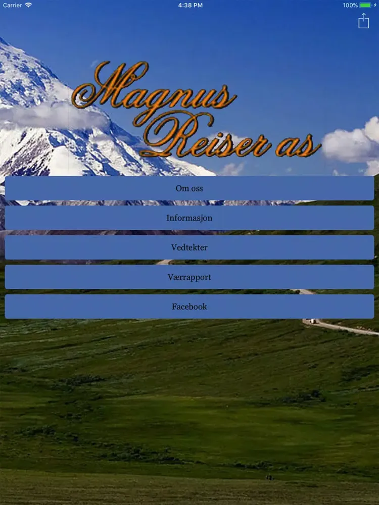 Screenshot di Magnus Reiser AS iPad 