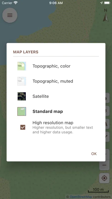 Capturas de pantalla de Shelter Map (Vindskyddskartan)
