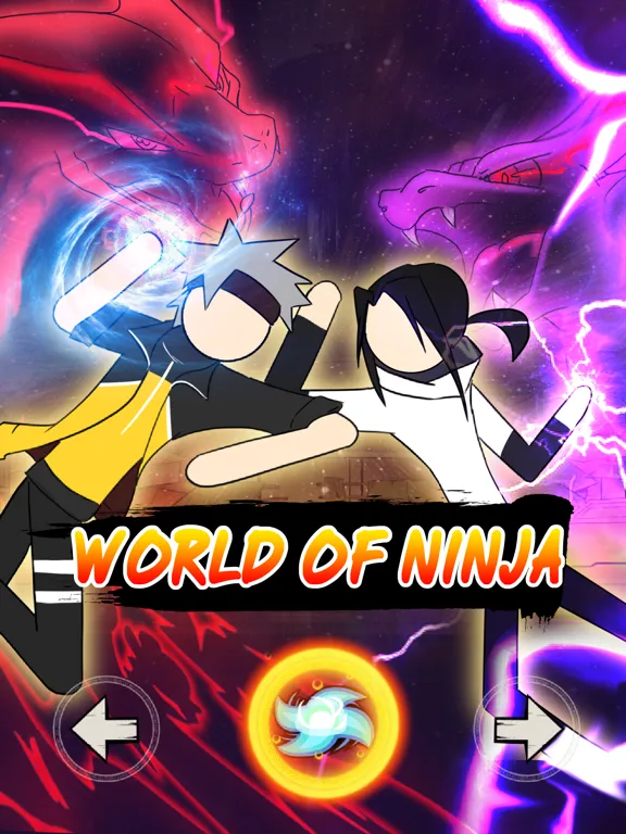 Stickman Ninja War iPad  سکرین شاٹس