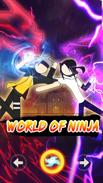 Stickman Ninja War سکرین شاٹس