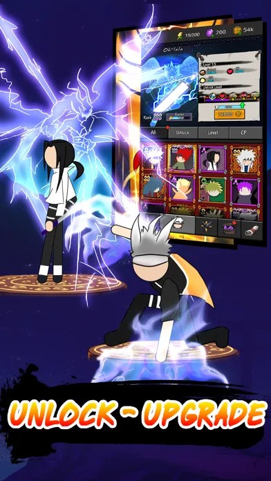 Stickman Ninja War سکرین شاٹس